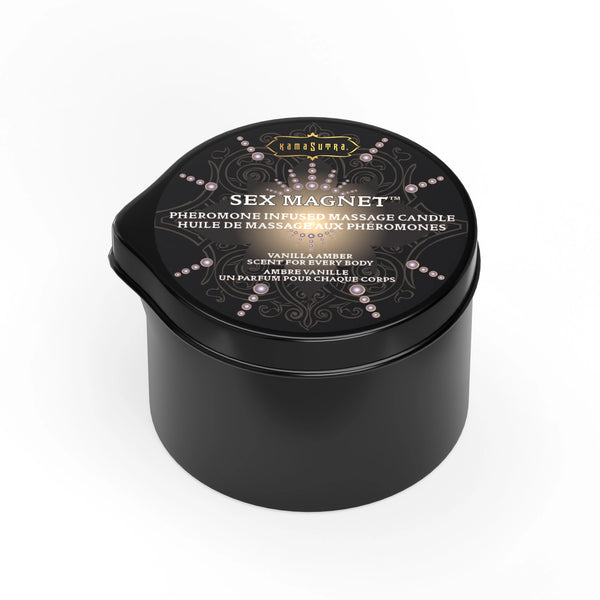 Sex Magnet Vanilla Amber Pheromone Massage Candle