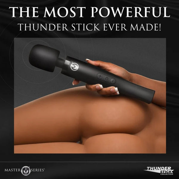 Thunderstick Pro Rechargeable Silicone Wand Massager