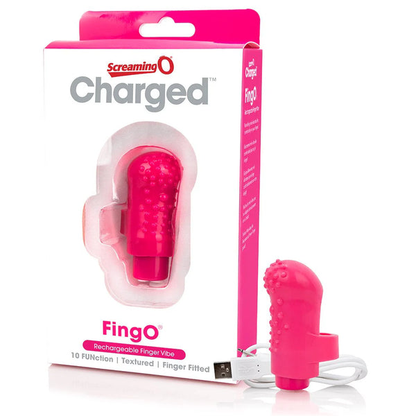 Charged FingO Rechargeable Finger Vibe