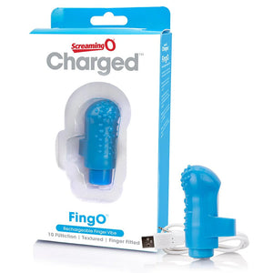 Charged FingO Rechargeable Finger Vibe