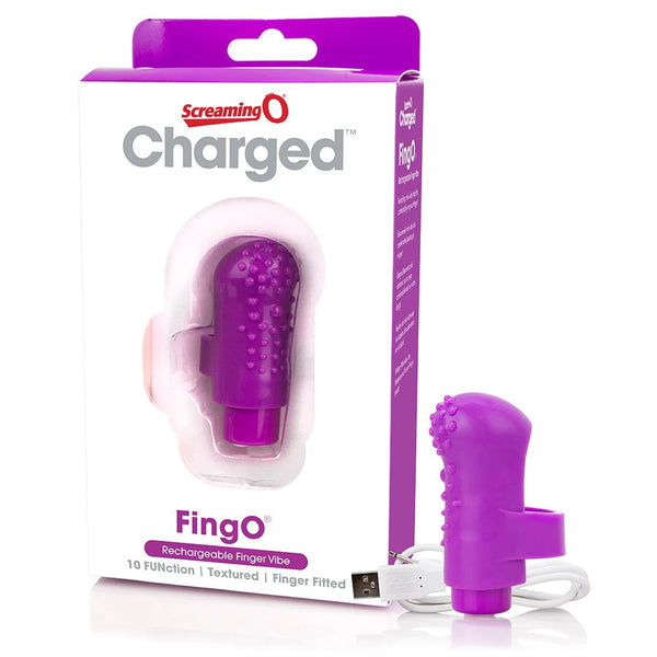 Charged FingO Rechargeable Finger Vibe