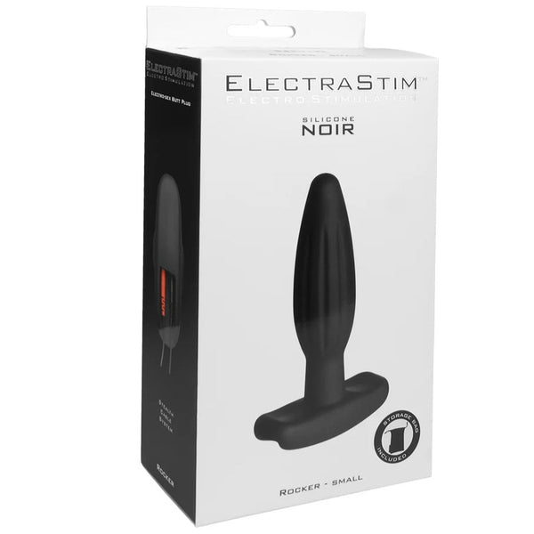 Noir Rocker Silicone Butt Plug - Small