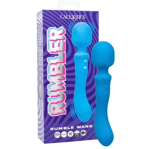 Rumbler Rumble Wand Dual Gyrating Motors 10 Speeds Waterproof Rechargeable Vibrator