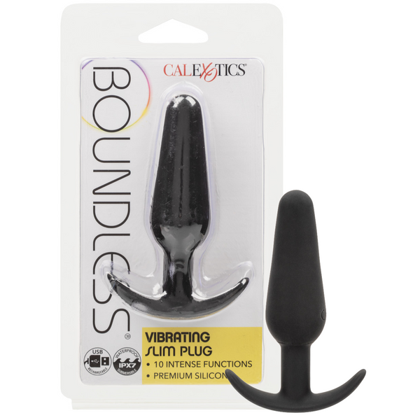 Boundless Rechargeable Vibrating Slim Plug