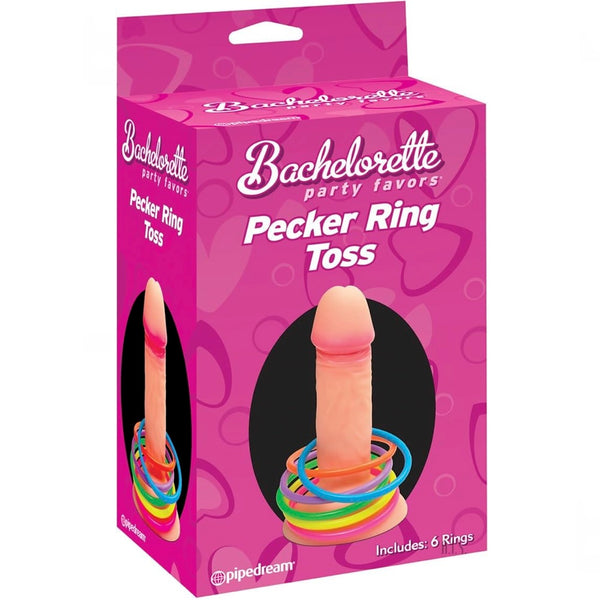 Bachelorette Party Favors Pecker Toss Ring