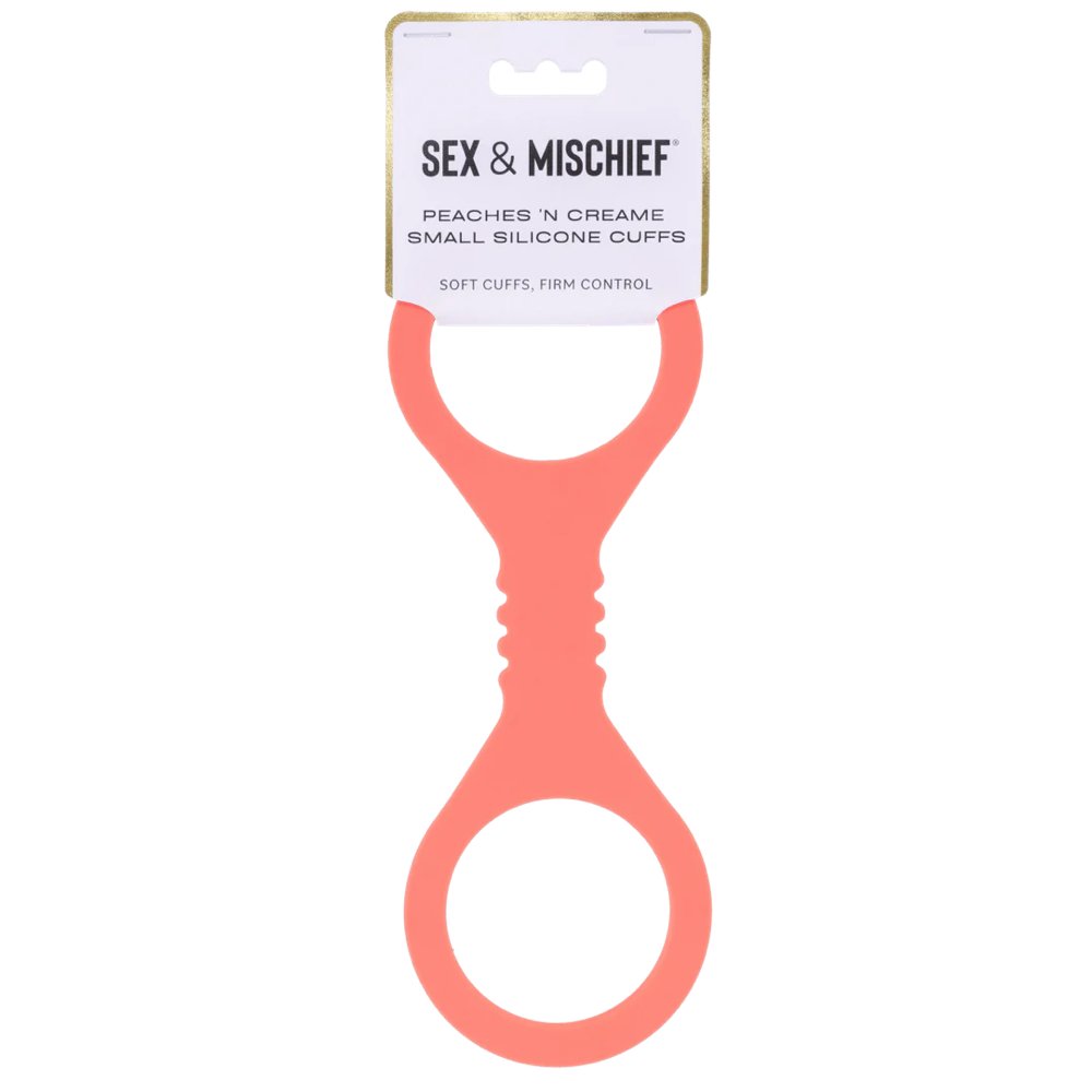 Sex & Mischief: Peaches 'n CreaMe Small Silicone Cuffs