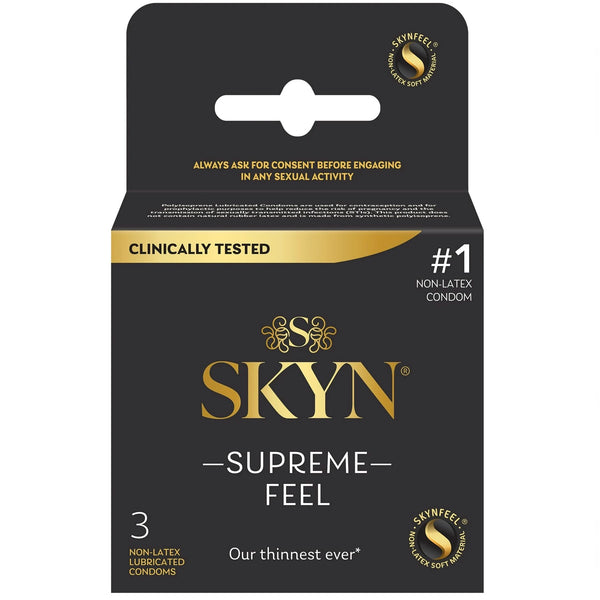 Supreme Feel Condoms - 3 Pack