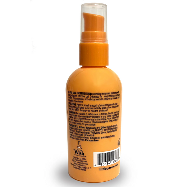 B-Luvd Anal Desensitizing Lubricant - 4 oz.