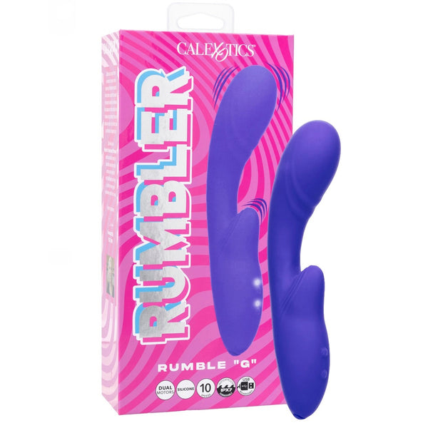 Rumbler Rumble “G” Dual Motors 10 Speeds Waterproof Rechargeable Vibrator