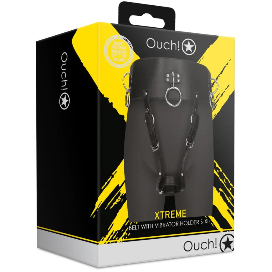 Ouch! Xtreme Belt with Vibrator Holder