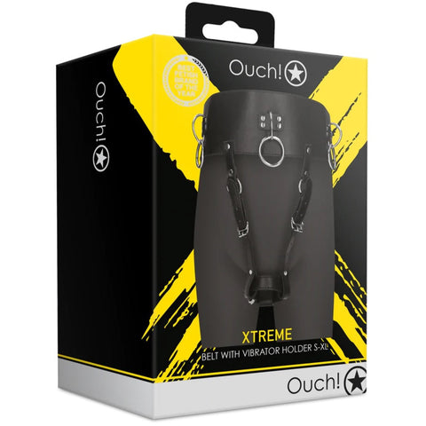 Ouch! Xtreme Belt with Vibrator Holder
