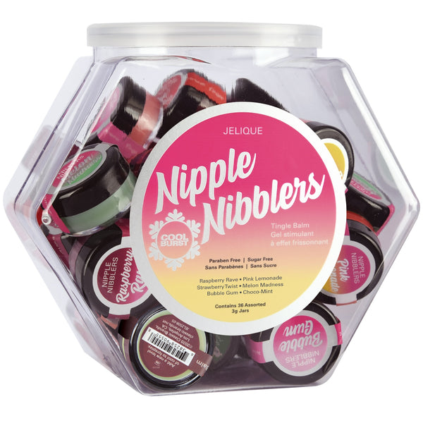 JELIQUE Nipple Nibblers Assorted Cool Tingle Balm - 36 Count