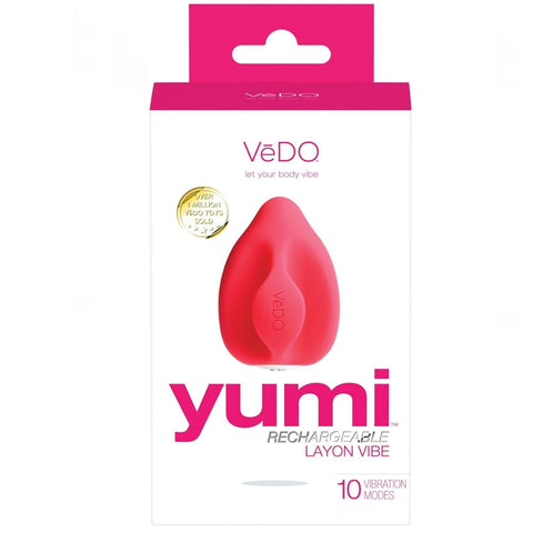 Yumi Rechargeable Finger Layon Vibe - Pink