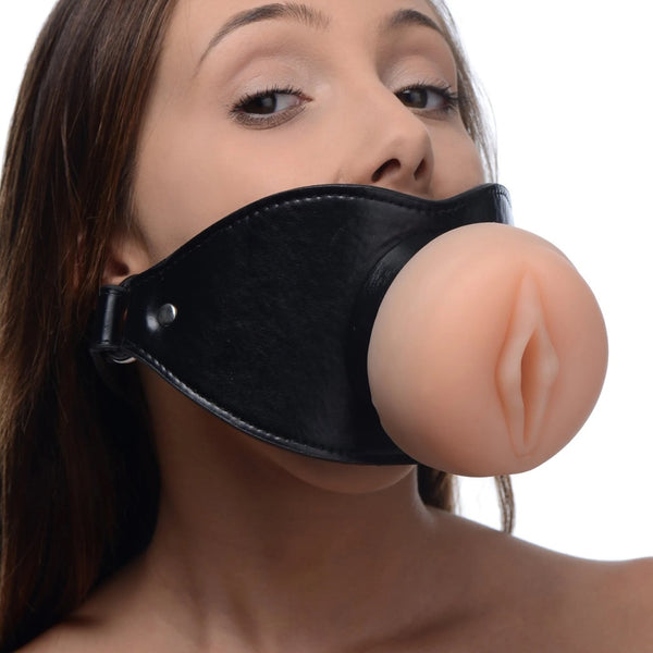Pussy-Face Mouth Gag