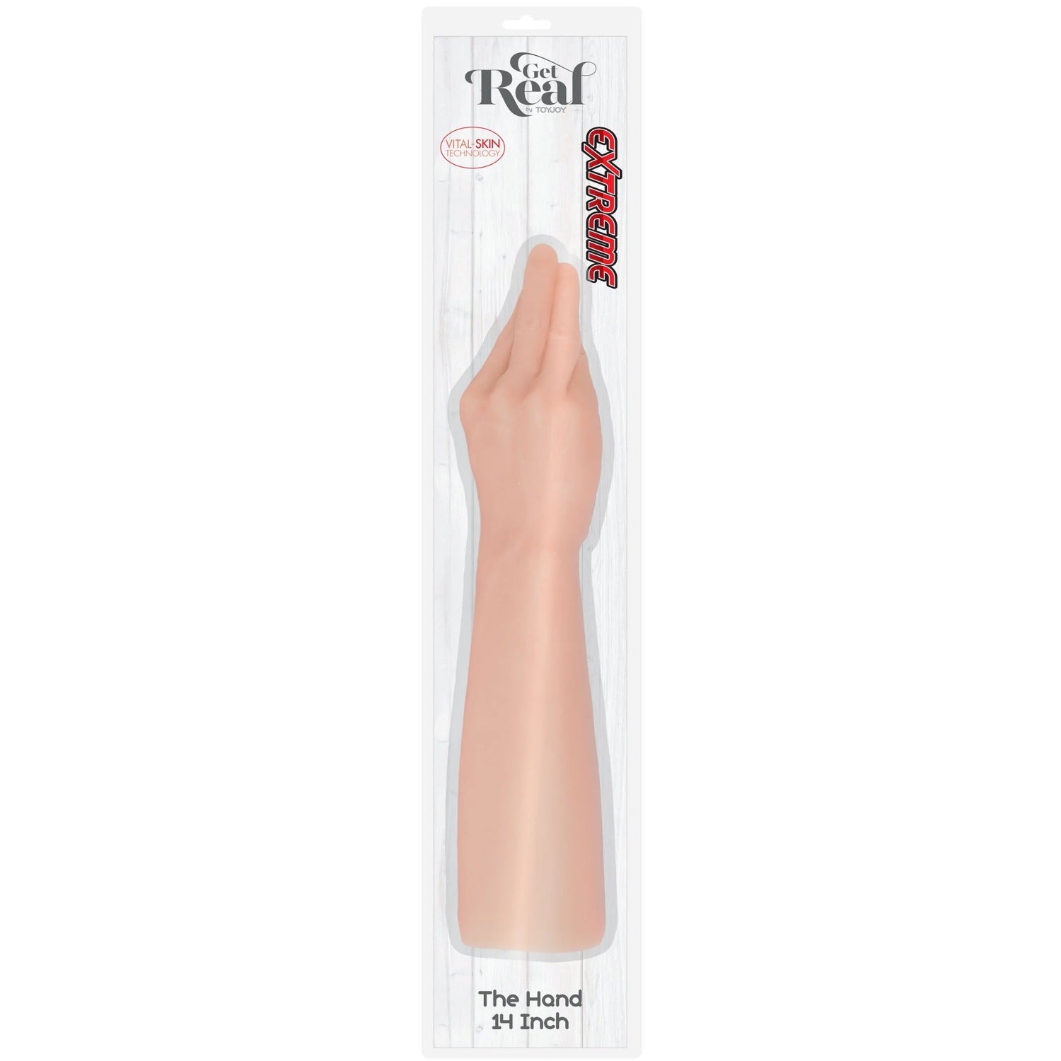 GET REAL Extreme 14" Vital-Skin Technology The Hand Dong