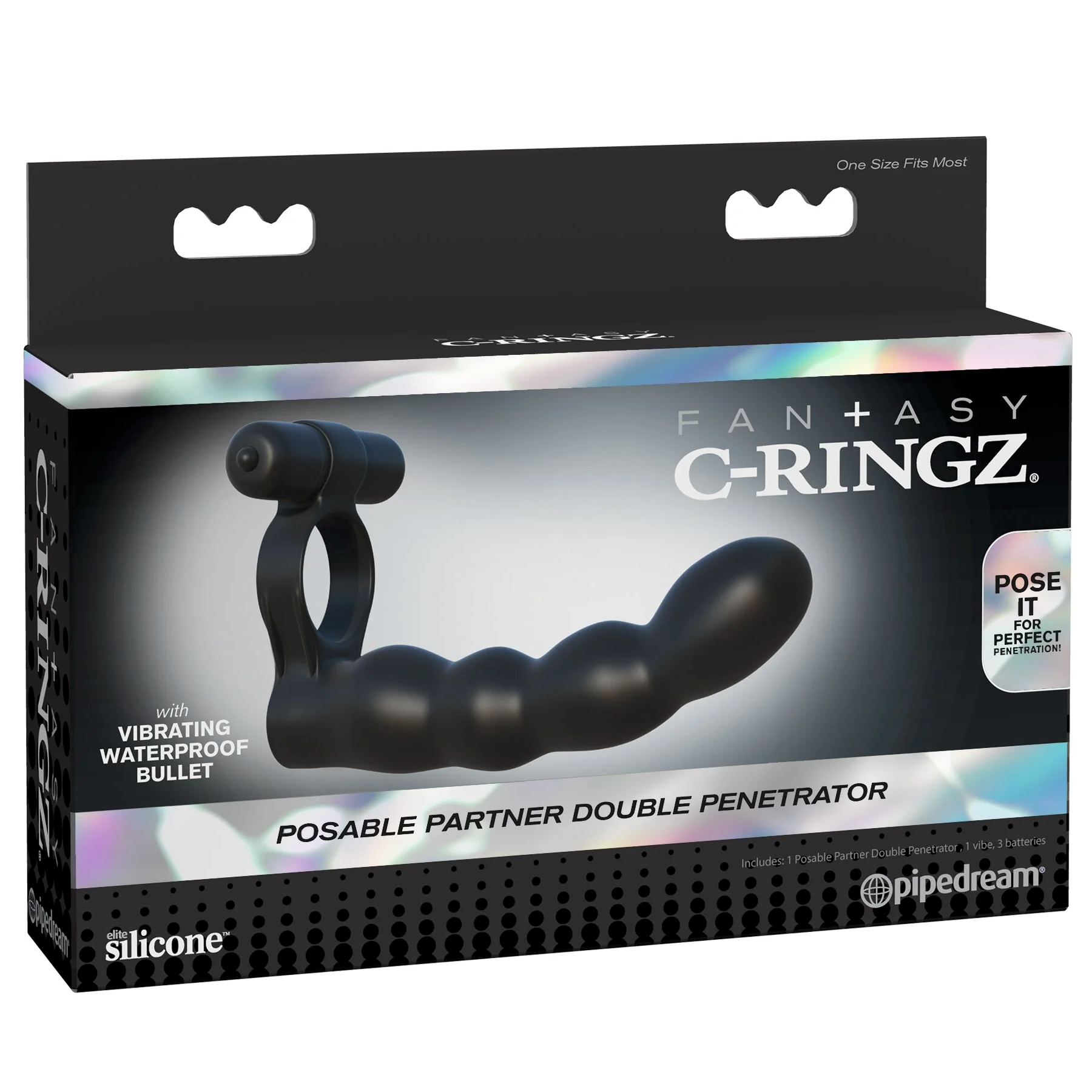 Fantasy C-Ringz Posable Partner Double Penetrator