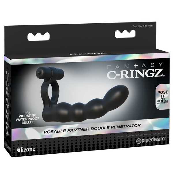 Fantasy C-Ringz Posable Partner Double Penetrator
