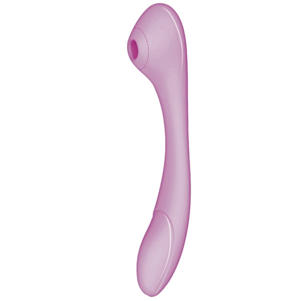 Blaze Bendable Rechargeable Clitoral Suction & G-Spot Massager - Lavender