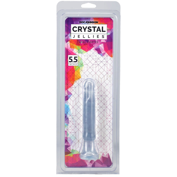Crystal Jellies 5.5" Anal Starter - Clear