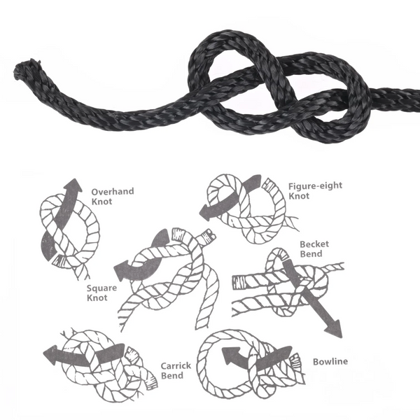 Sex & Mischief Black Silky Rope