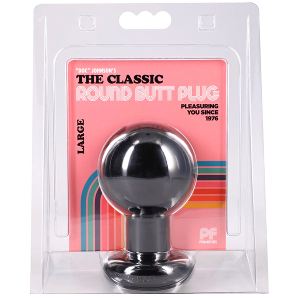 The Classic Round Butt Plug - Large