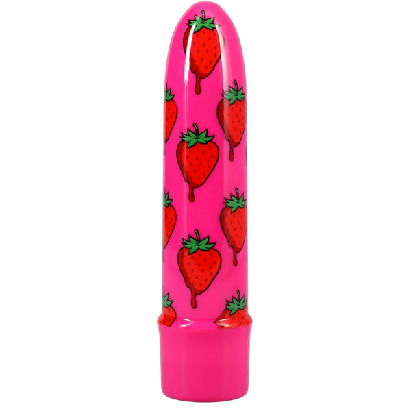 GoodHead Buzz Buddies 5" Muti-Speed Vibe - Strawberries