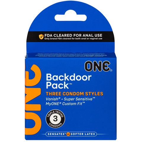 Backdoor Pack Condoms  - 3 Pack
