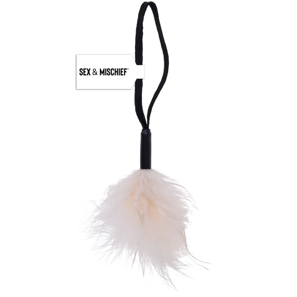 Sex & Mischief: Peaches 'n CreaMe Wrist Feather Tickler - Creame