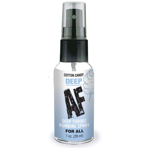Deep AF Cotton Candy Numbing Throat Spray - 1 oz.