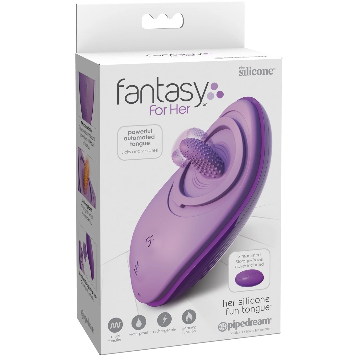 Fantasy For Her Rechargeable Her Silicone Fun Tongue