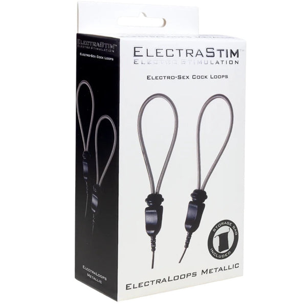 ElectraLoops Metallic Adjustable E-Stim Cock Rings