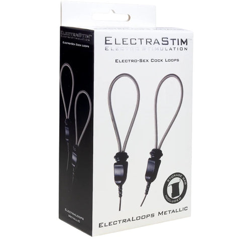ElectraLoops Metallic Adjustable E-Stim Cock Rings