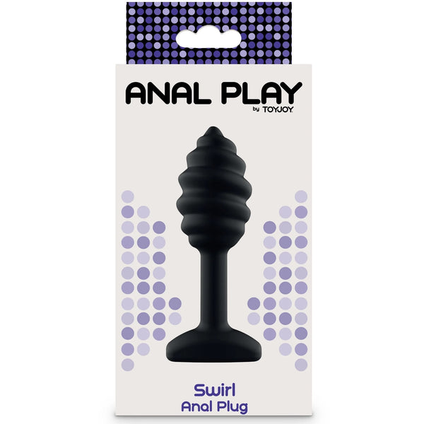 ANAL PLAY Swirl Silicone Butt Plug