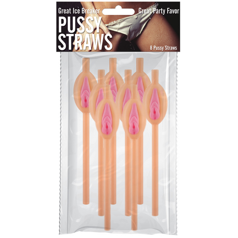 Pussy Straws  - 8 Pack