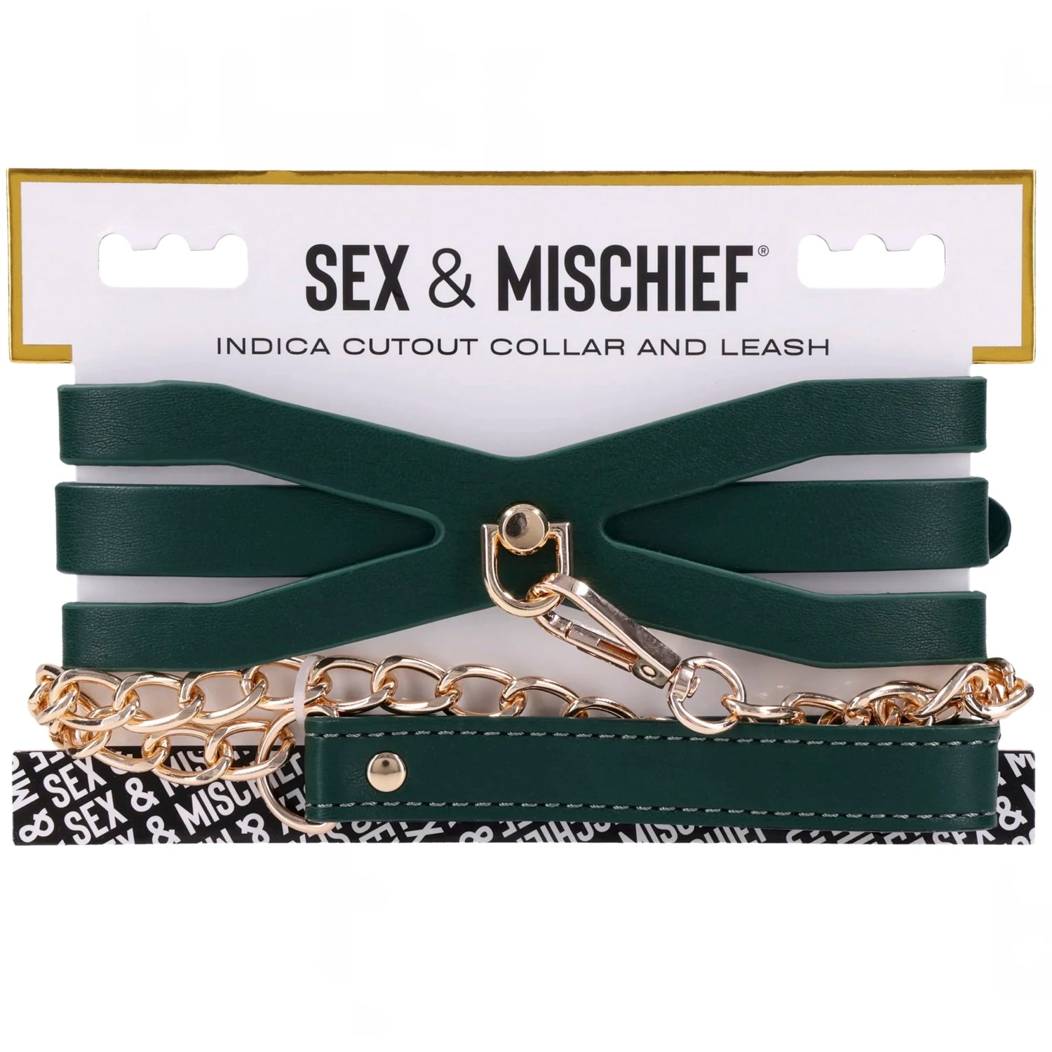 Sex & Mischief: Indica Cutout Collar and Leash