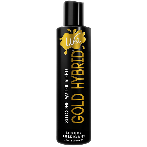 Gold Hybrid Silicone Water Blend Luxury Lubricant - 266ml