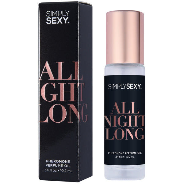 SIMPLY SEXY Confessions Collection All Night Long Pheromone Perfume Oil Roll On - 10.2ml