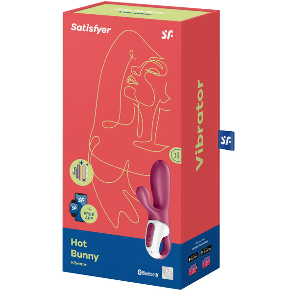 Hot Bunny Connect App Vibration + Heat Rabbit Vibrator