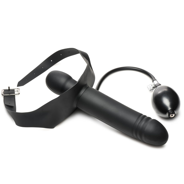Inflatable Gag with Dildo