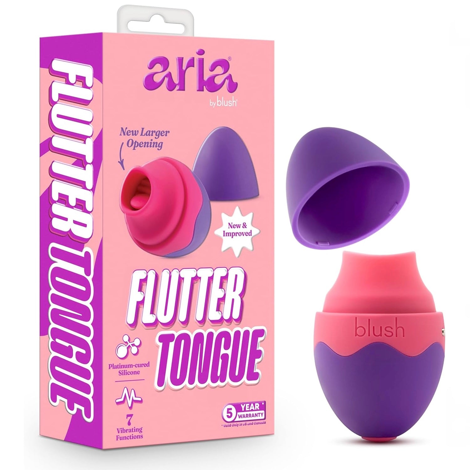 アリア フラッタータン 7機能 舌フリッキング 充電式 クリトリス刺激器