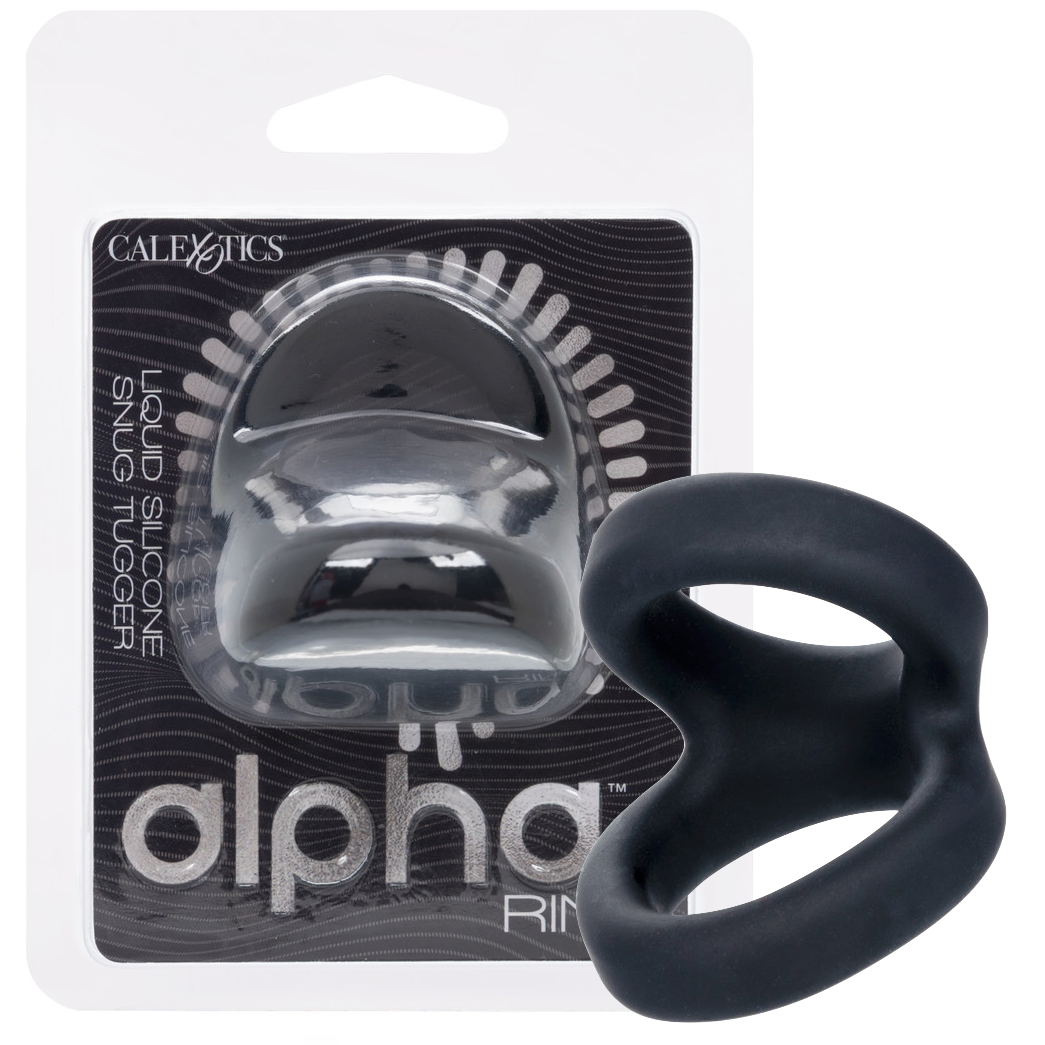 Alpha Liquid Silicone Snug Tugger - Black