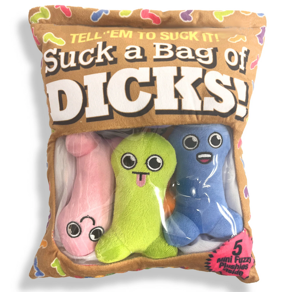 Suck a Bag of Dicks Plushy Pillows