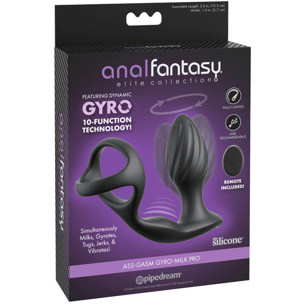 Anal Fantasy Elite Collection Ass-Gasm Gyro-Milk Pro