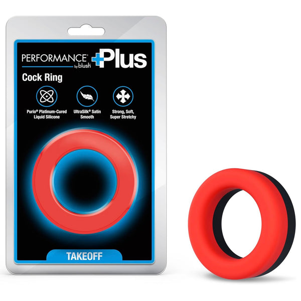 Performance Plus Takeoff Platinum-Cured Silicone Cock Ring