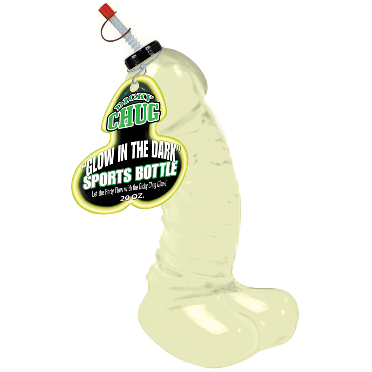 Dicky Chug Sports Bottle - Glow-In-The-Dark