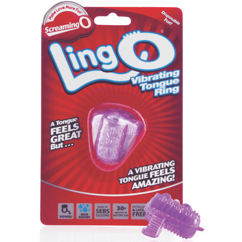 LingO Vibrating Tongue Ring