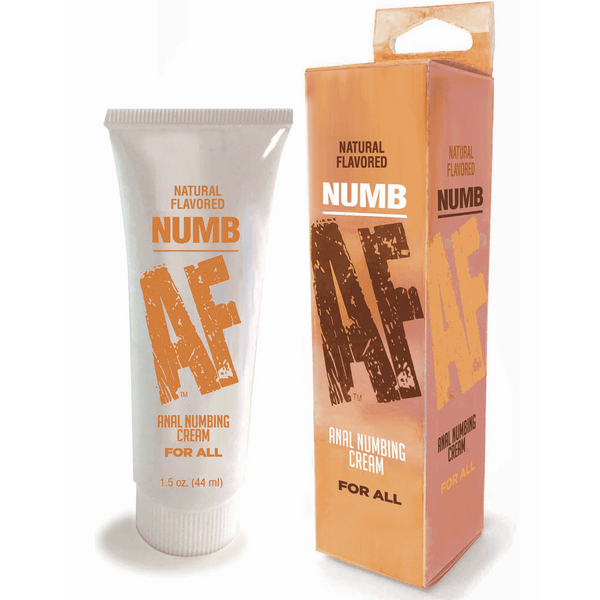 Numb AF Unflavored Anal Numbing Cream - 1.5 oz.