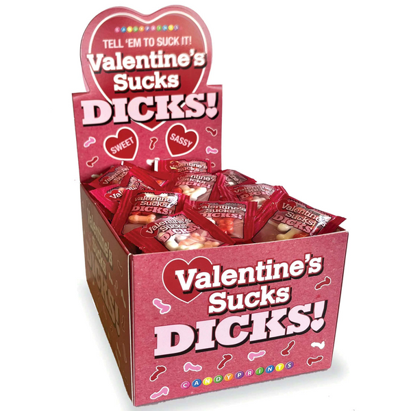 Valentine's Sucks Dicks Candy - 100 Packs