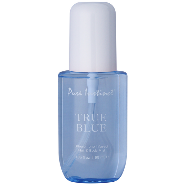 PURE INSTINCT Signature Collection True Blue Pheromone Infused Hair & Body Mist - 99ml