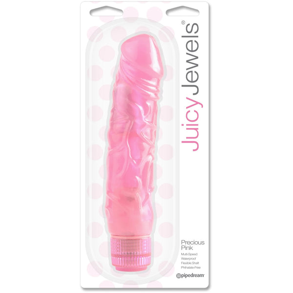 Juicy Jewels Precious Pink Multi-Speed Waterproof Vibrator